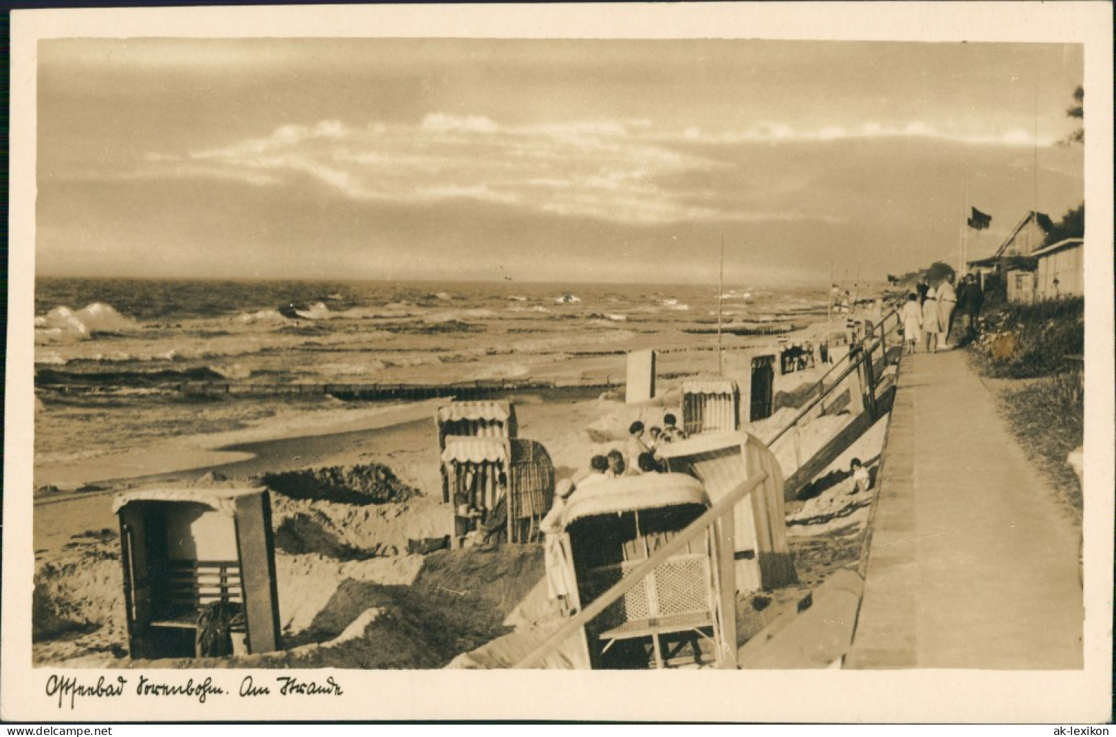 Postcard Sorenbohm Sarbinowo (Mielno) Partie Am Strand 1932 - Pommern