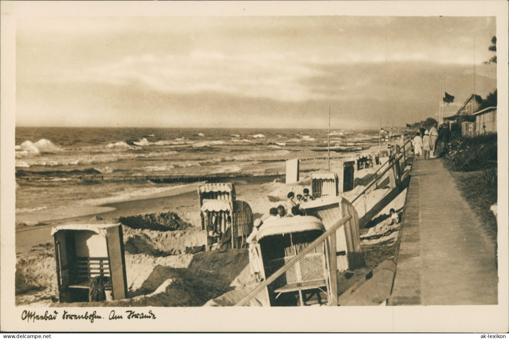 Postcard Sorenbohm Sarbinowo (Mielno) Partie Am Strand 1932 - Pommern