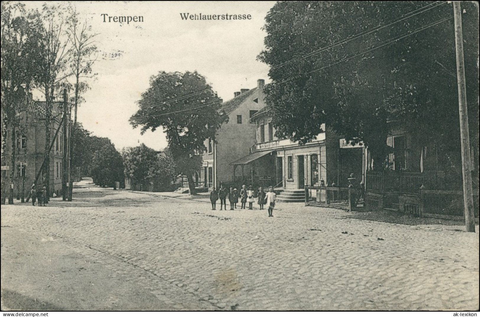 Postcard Trempen Kraupischken Wehlauerstraße Darkehmen Angerapp Ostpreußen 1915 - Ostpreussen