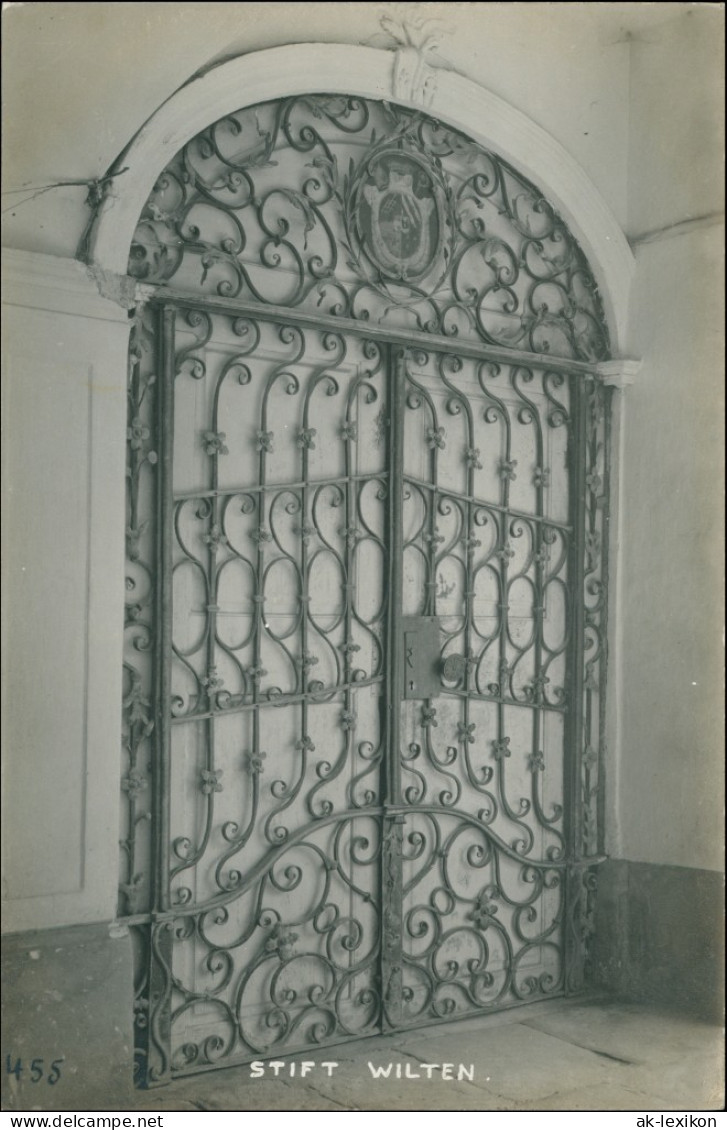 Ansichtskarte Innsbruck Kloster/Abtei Wilten - Portal 1909 - Innsbruck