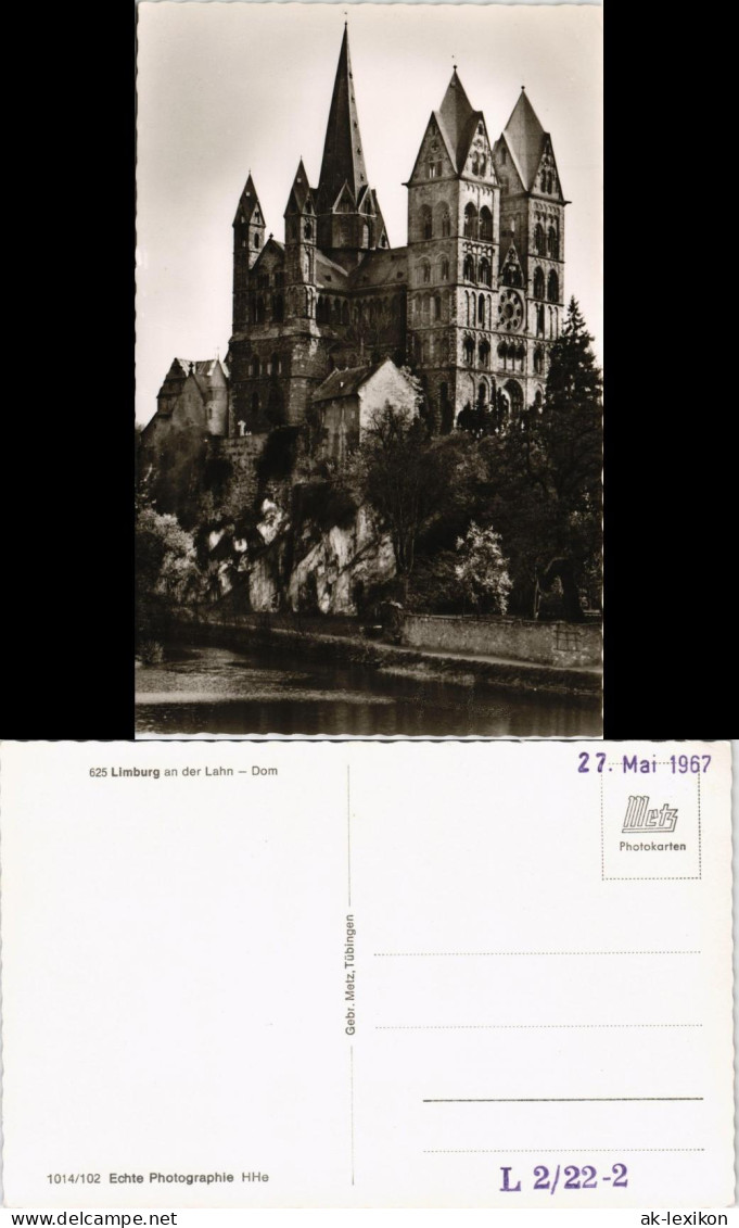 Ansichtskarte Limburg (Lahn) Partie Am Limburger Dom 1967 - Limburg
