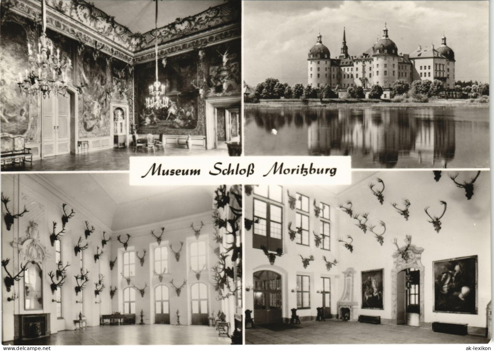 Ansichtskarte Moritzburg Kgl. Jagdschloss 1976 - Moritzburg