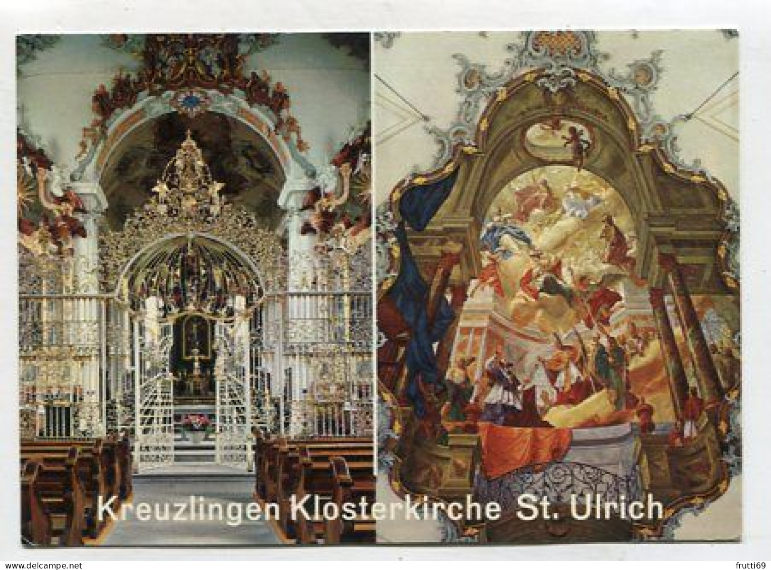 AK 213596 CHURCH / CLOISTER - Kreuzlingen - Klosterkirche St. Ulrich - Chiese E Conventi