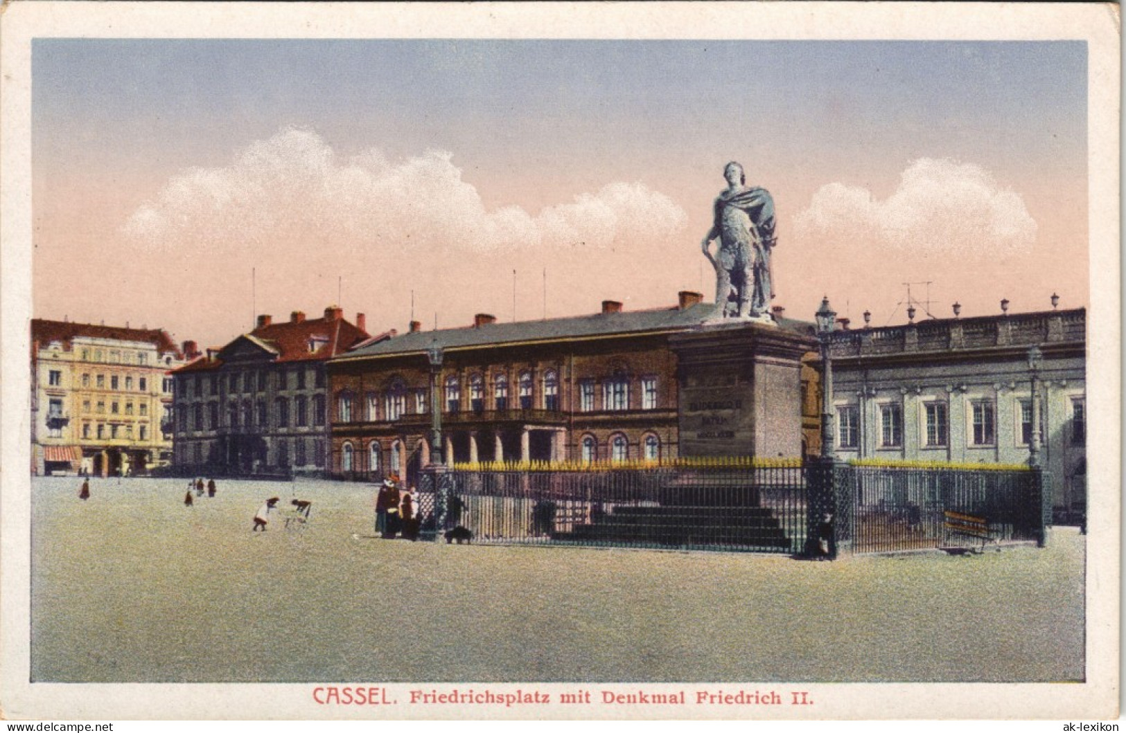 Ansichtskarte Kassel Cassel Friedrichsplatz 1922 - Kassel