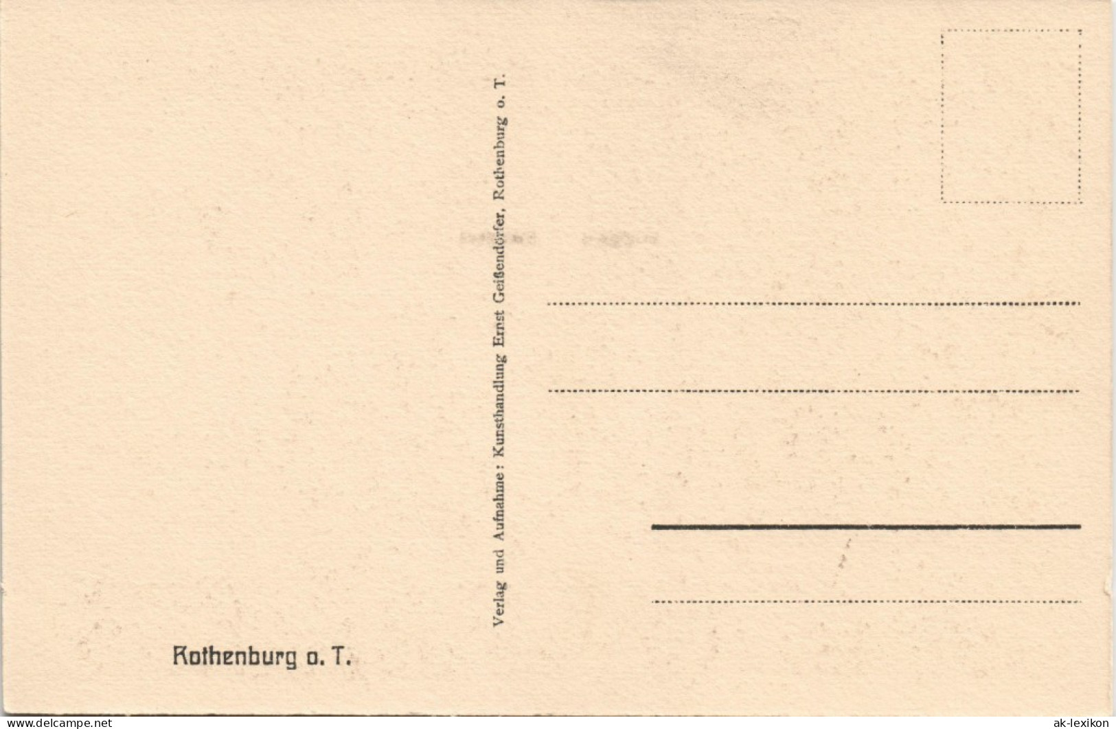 Ansichtskarte Rothenburg Ob Der Tauber PLÖNLEIN 1928 - Rothenburg O. D. Tauber
