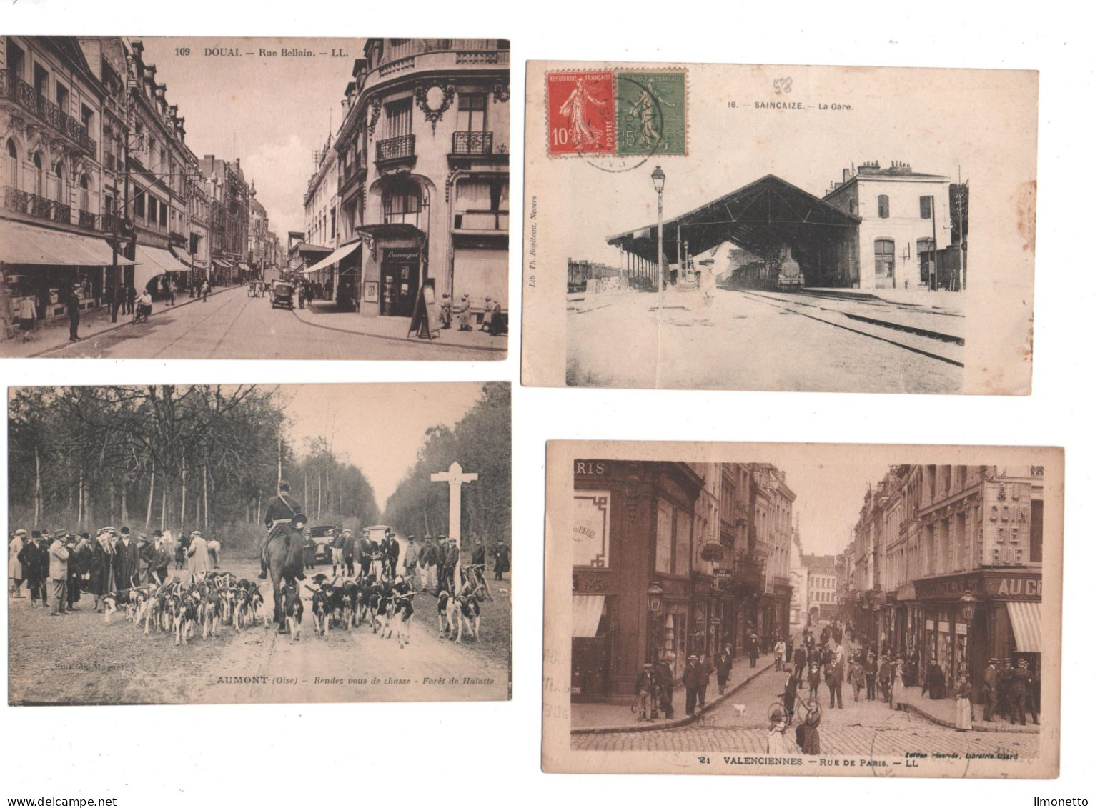 FRANCE-  lot de 99 cartes anciennes, pas de grandes villes ( Paris Lyon Marseille ) bon état général