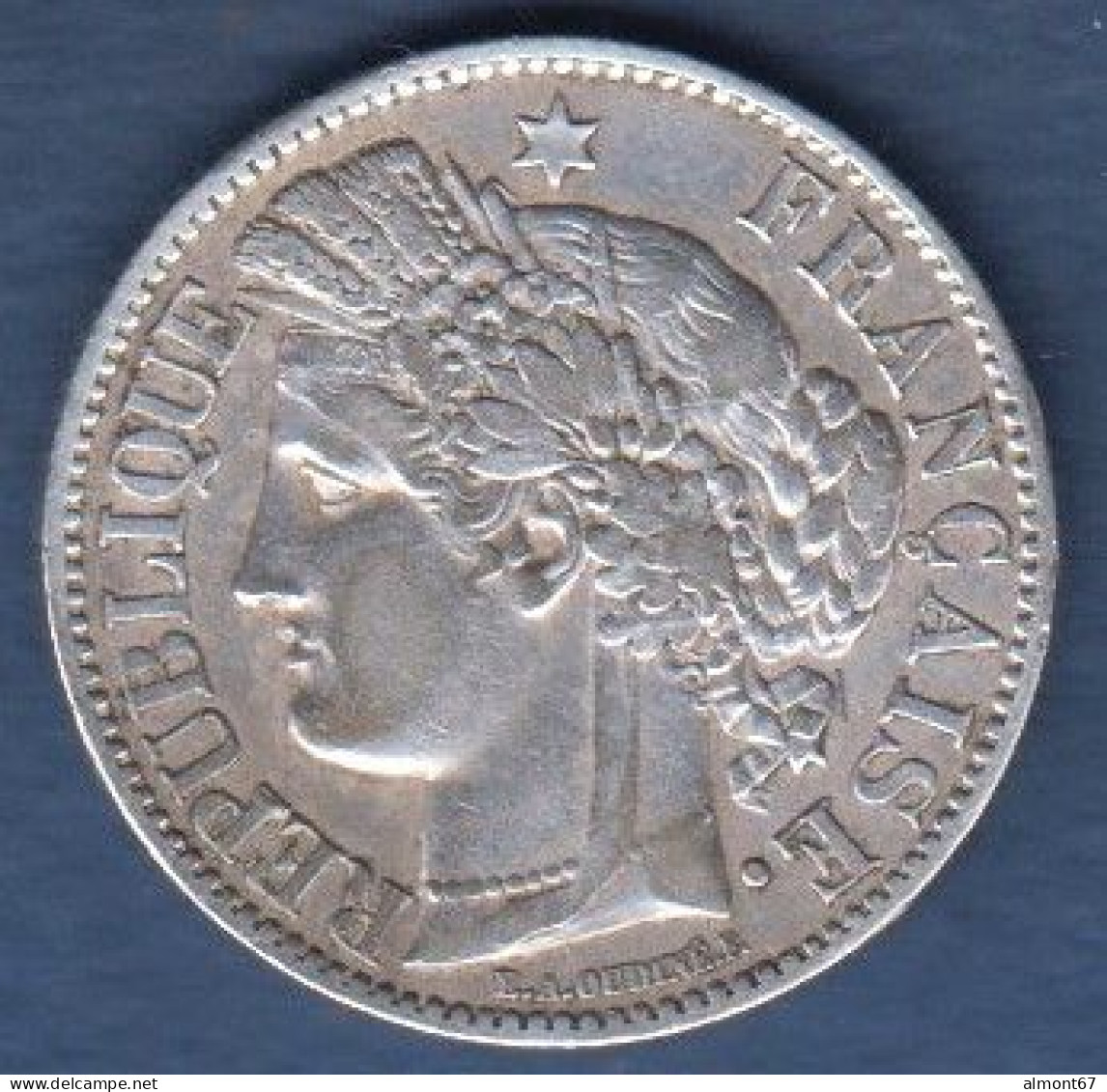 Cérès - 2 Francs 1870 K Ancre - 1870-1871 Governo Di Difesa Nazionale