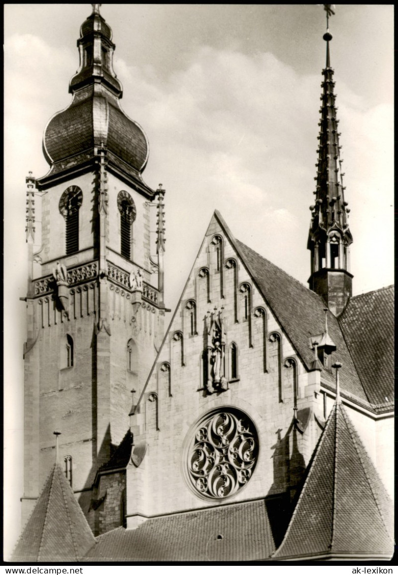 Ansichtskarte Tauberbischofsheim Kath. Stadtkirche St. Martin 1960 - Tauberbischofsheim