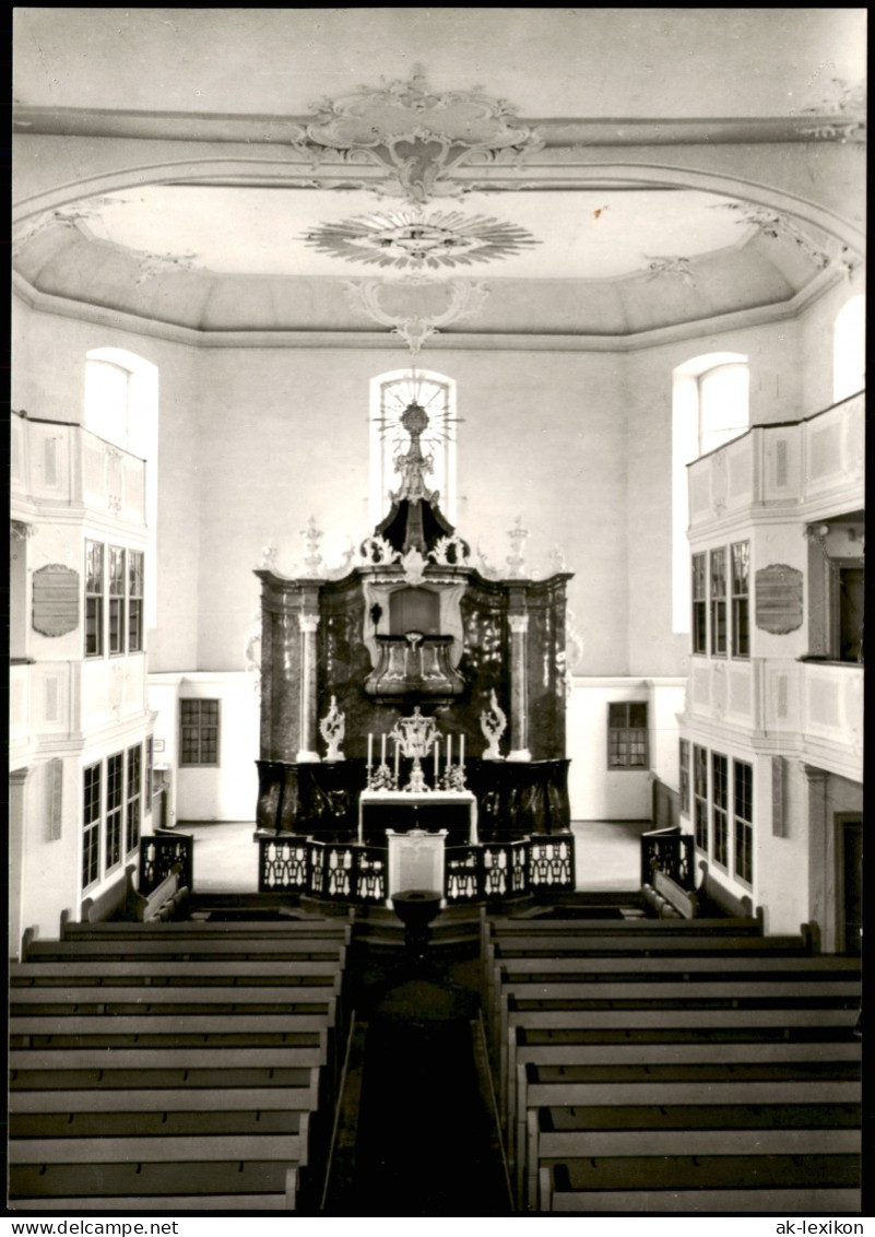 Ansichtskarte Lauterbach (Hessen) Inneres Der Kirche Evang. Stadtkirche 1970 - Lauterbach