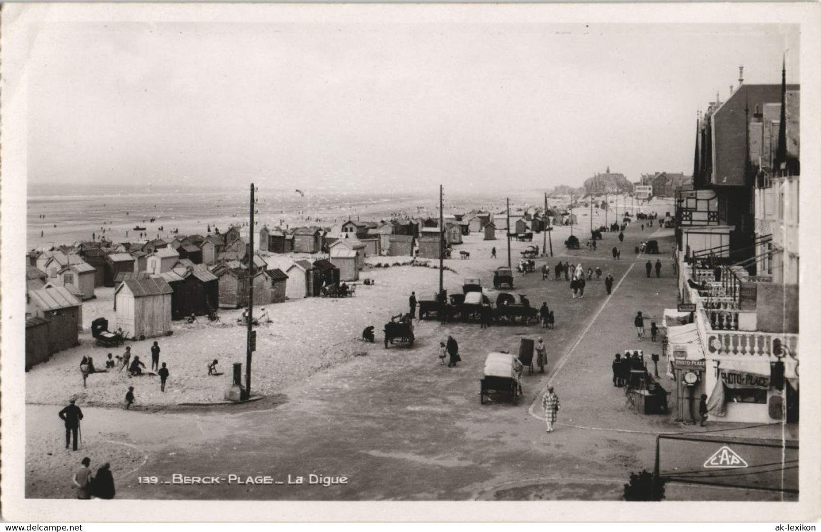 CPA Berck Strand Promenade 1943 - Berck