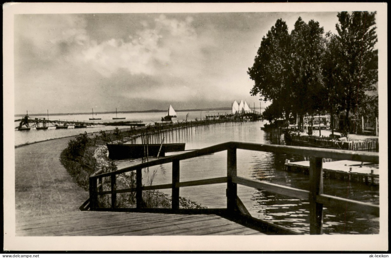 Ansichtskarte Wunstorf Strandpromenade 1936 - Wunstorf