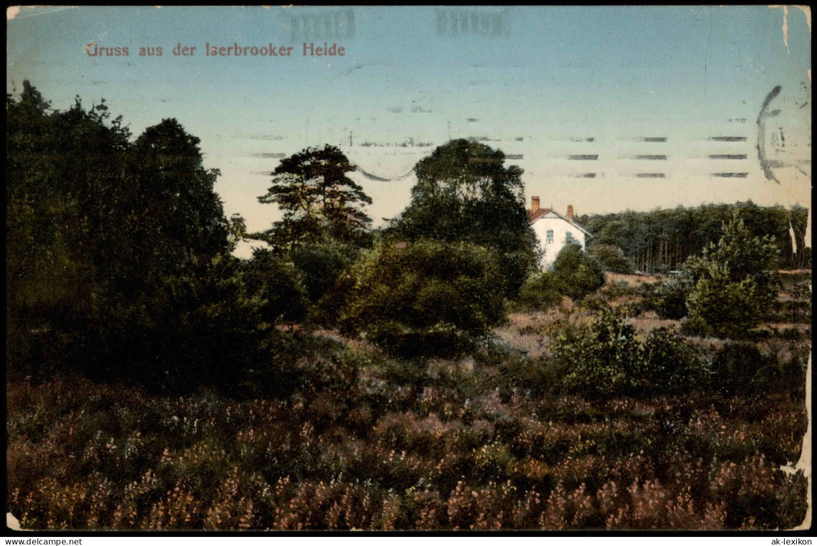 Ansichtskarte Altona-Hamburg Gruss Aus Der Iserbrooker Heide 1910 - Altona