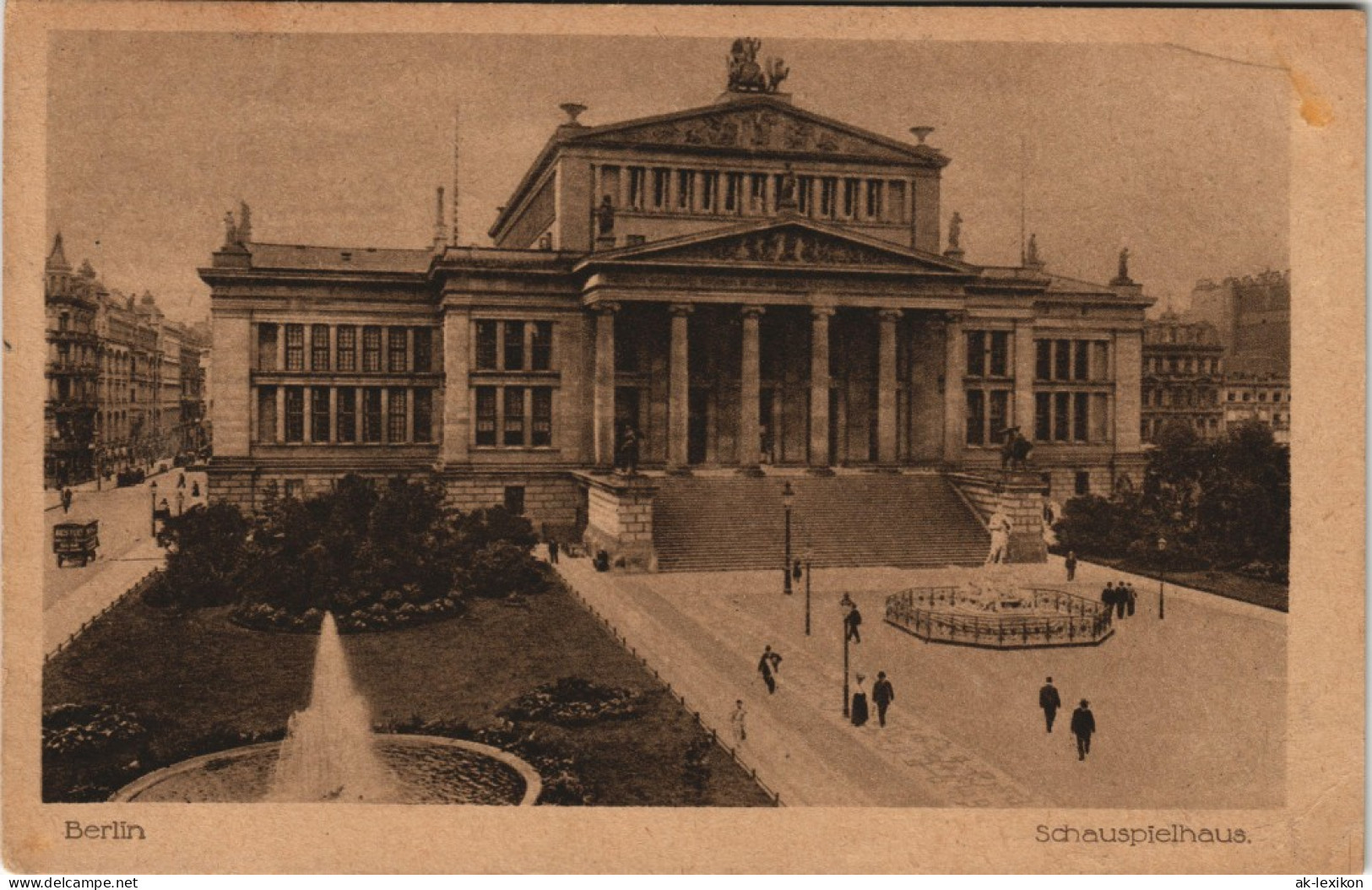 Ansichtskarte Mitte-Berlin Konzerthaus Schauspielhaus 1921 - Mitte