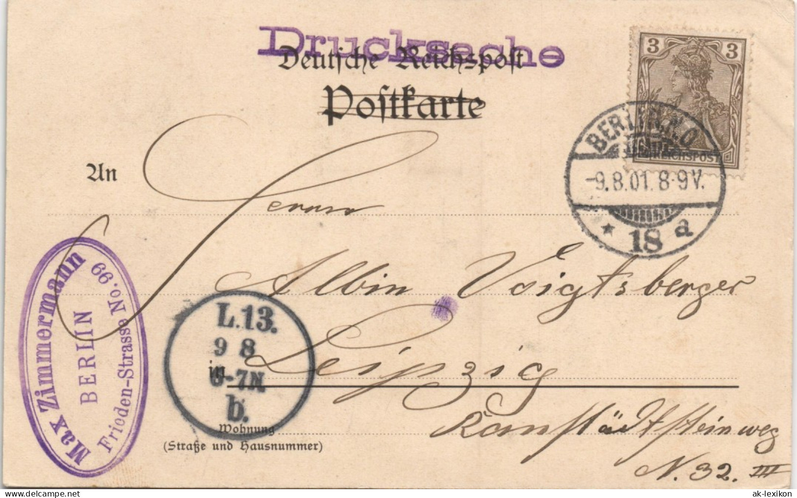 Ansichtskarte Berlin Platz Am Zeughaus, Belebte Strassen Ansicht 1901 - Other & Unclassified