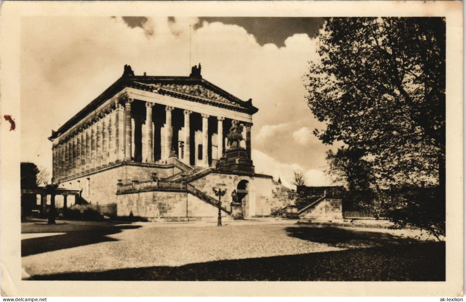 Ansichtskarte Berlin Partie An Der Nationalgalerie 1952 - Sonstige & Ohne Zuordnung