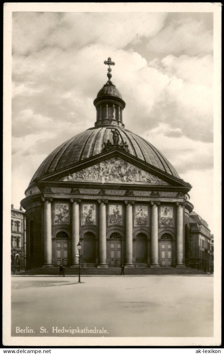 Ansichtskarte Mitte-Berlin Hedwigskirche 1932 - Mitte