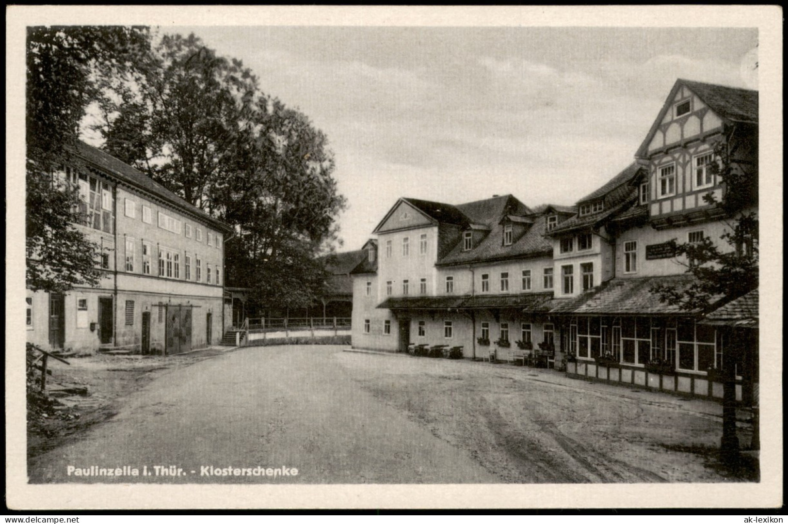 Ansichtskarte Paulinzella-Stadtilm Klosterschenke 1958 - Stadtilm