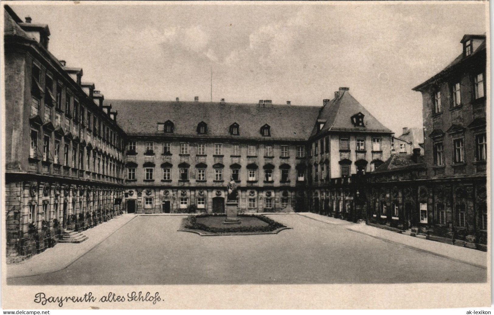 Ansichtskarte Bayreuth Altes Schloß 1940 - Bayreuth