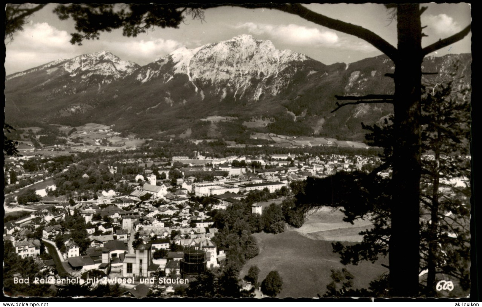 Ansichtskarte Bad Reichenhall Stadtblick 1960 - Bad Reichenhall