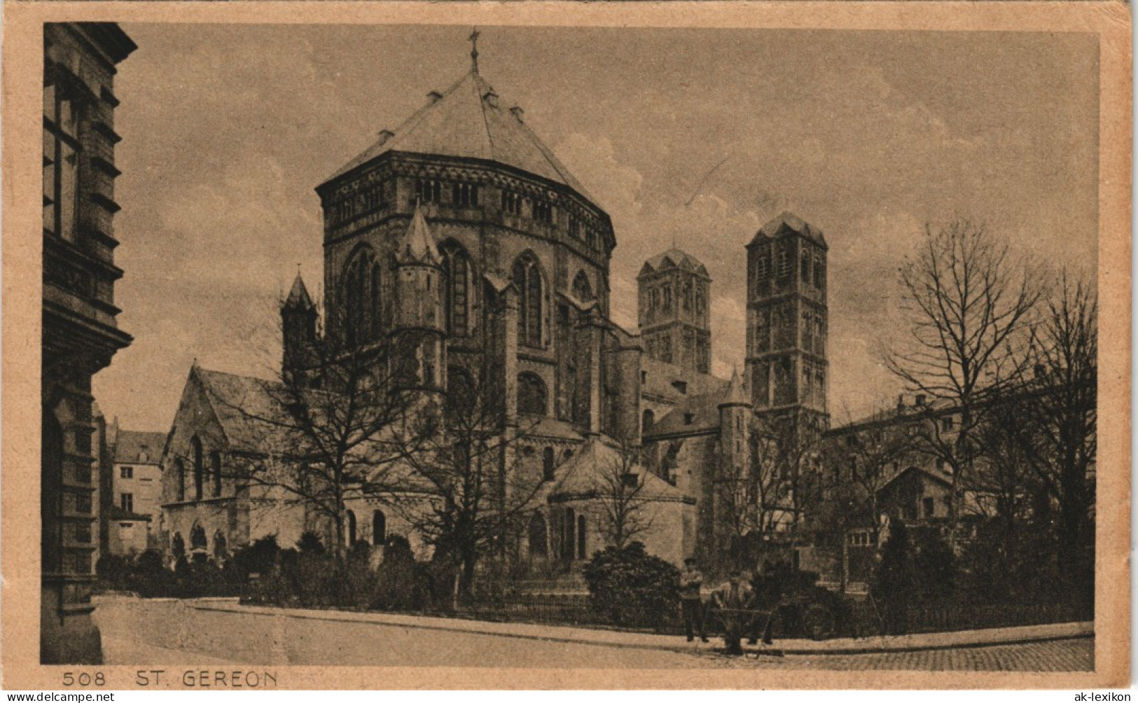Ansichtskarte Köln Partie An Der St. Gereon Kirche 1920 - Koeln
