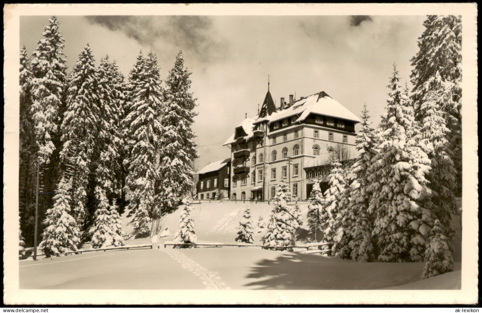 Ansichtskarte Todtnau Waldhotel Am Notschrei Im Winter 1963 - Todtnau