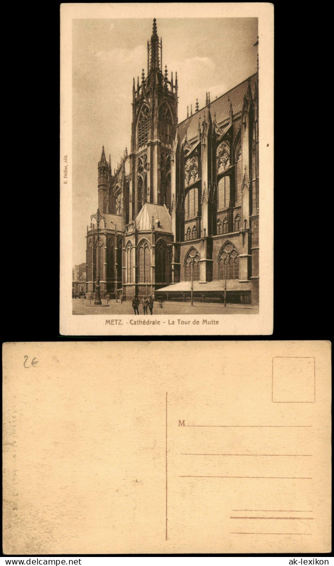 CPA Metz Kathedrale Cathédrale - La Tour De Mutte 1915 - Metz