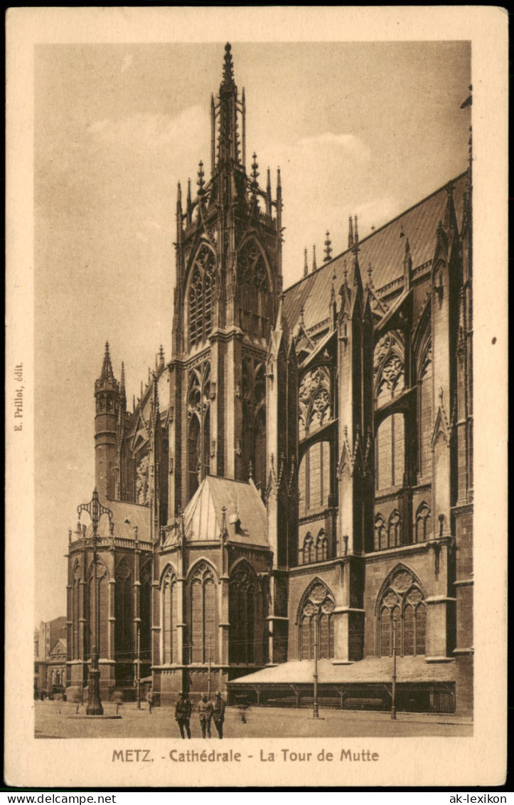 CPA Metz Kathedrale Cathédrale - La Tour De Mutte 1915 - Metz