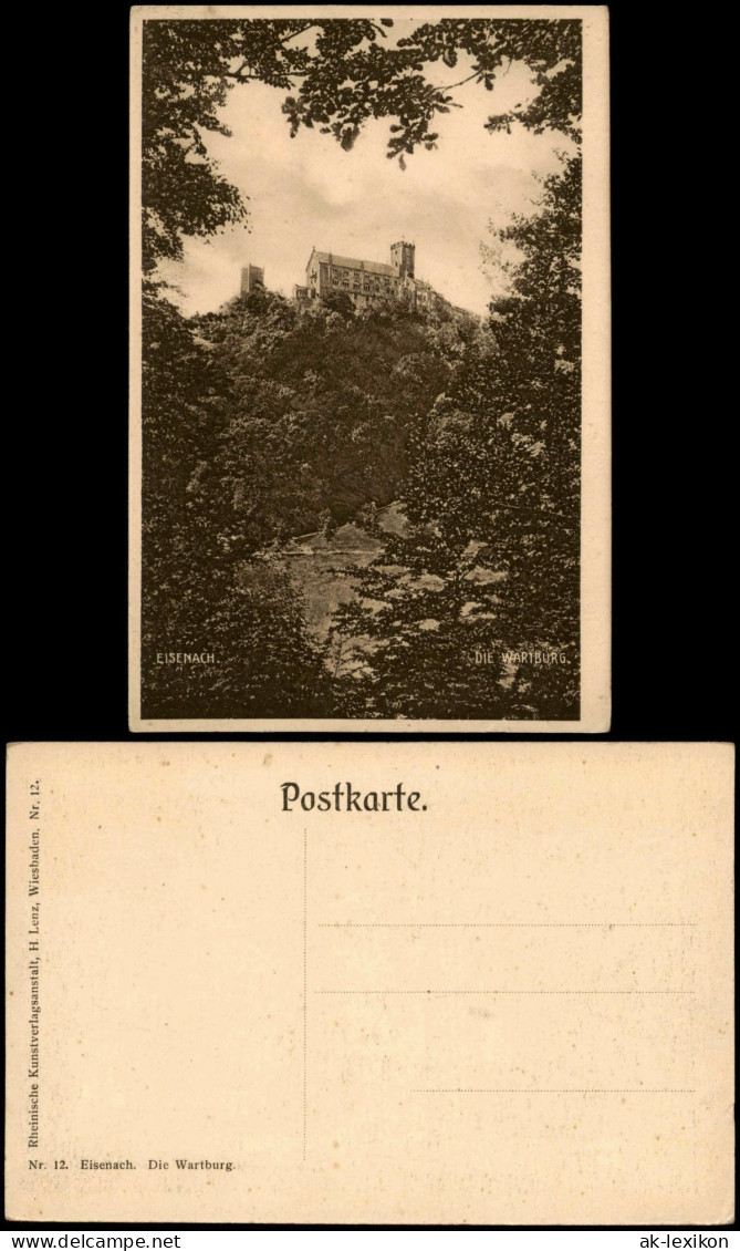 Ansichtskarte Eisenach Wartburg 1928 - Eisenach