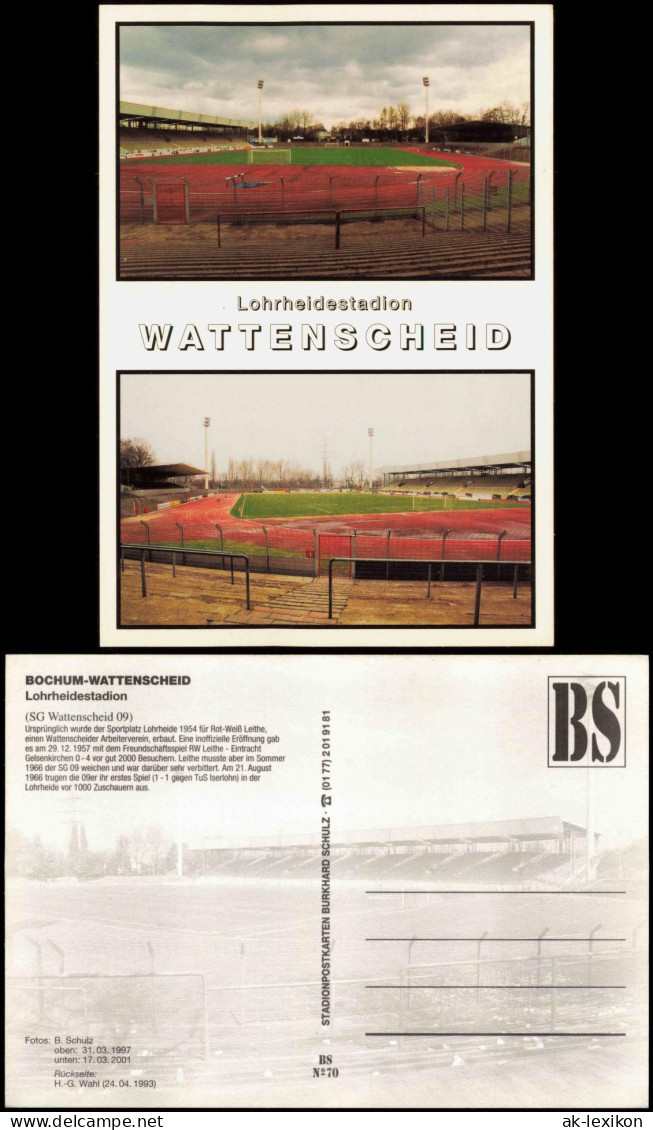 Wattenscheid-Bochum Lohrheidestadion Fussball Stadion Football Stadium 2001 - Bochum