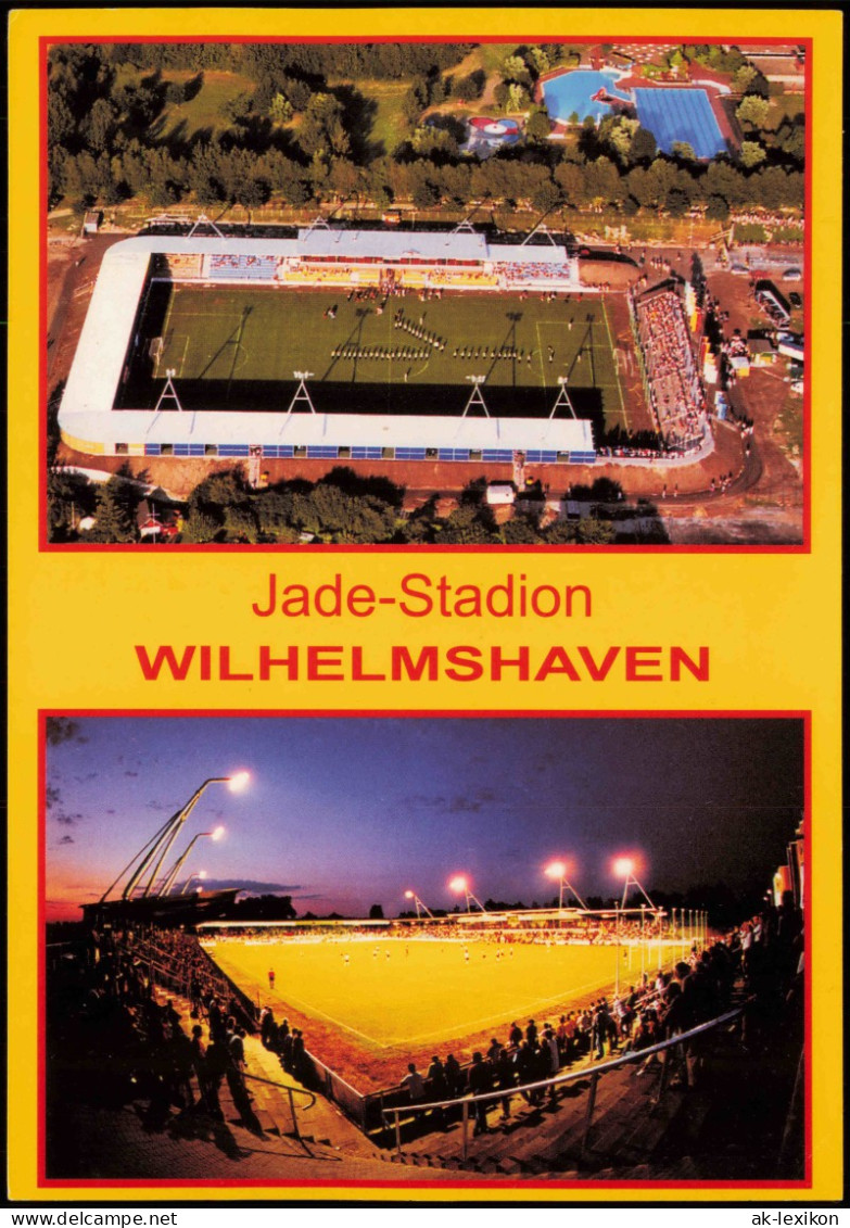 Wilhelmshaven Jade-Stadion Luftaufnahme Fussball Football Stadium 2000 - Wilhelmshaven