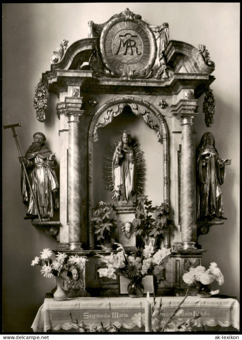 Miltenberg (Main) Pfarrkirche Motiv-AK Maria ,,uff Den Staffeln (um 1500) 1960 - Miltenberg A. Main