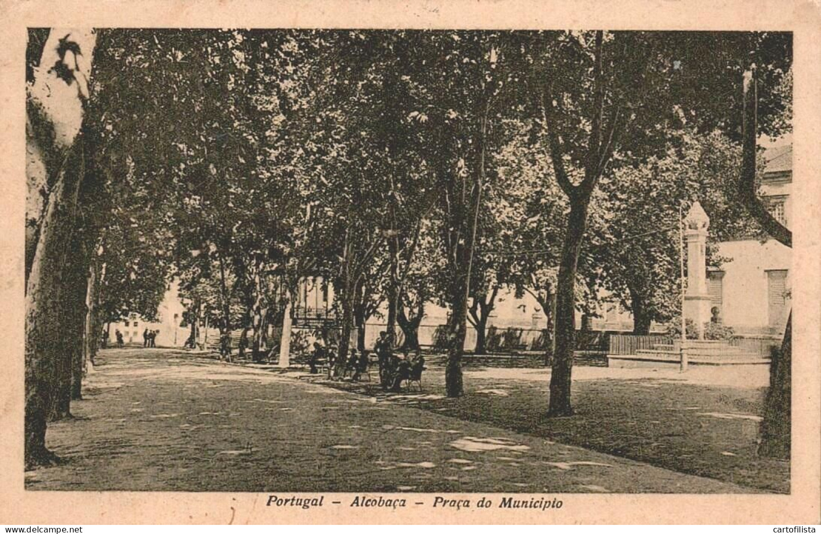 ALCOBAÇA - Praça Do Municipio  ( 2 Scans ) - Leiria