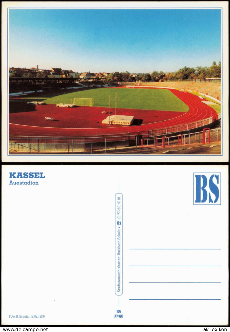 Kassel Cassel Auestadion Stadion Sportanlagen Fussball-Stadion 1993 - Kassel