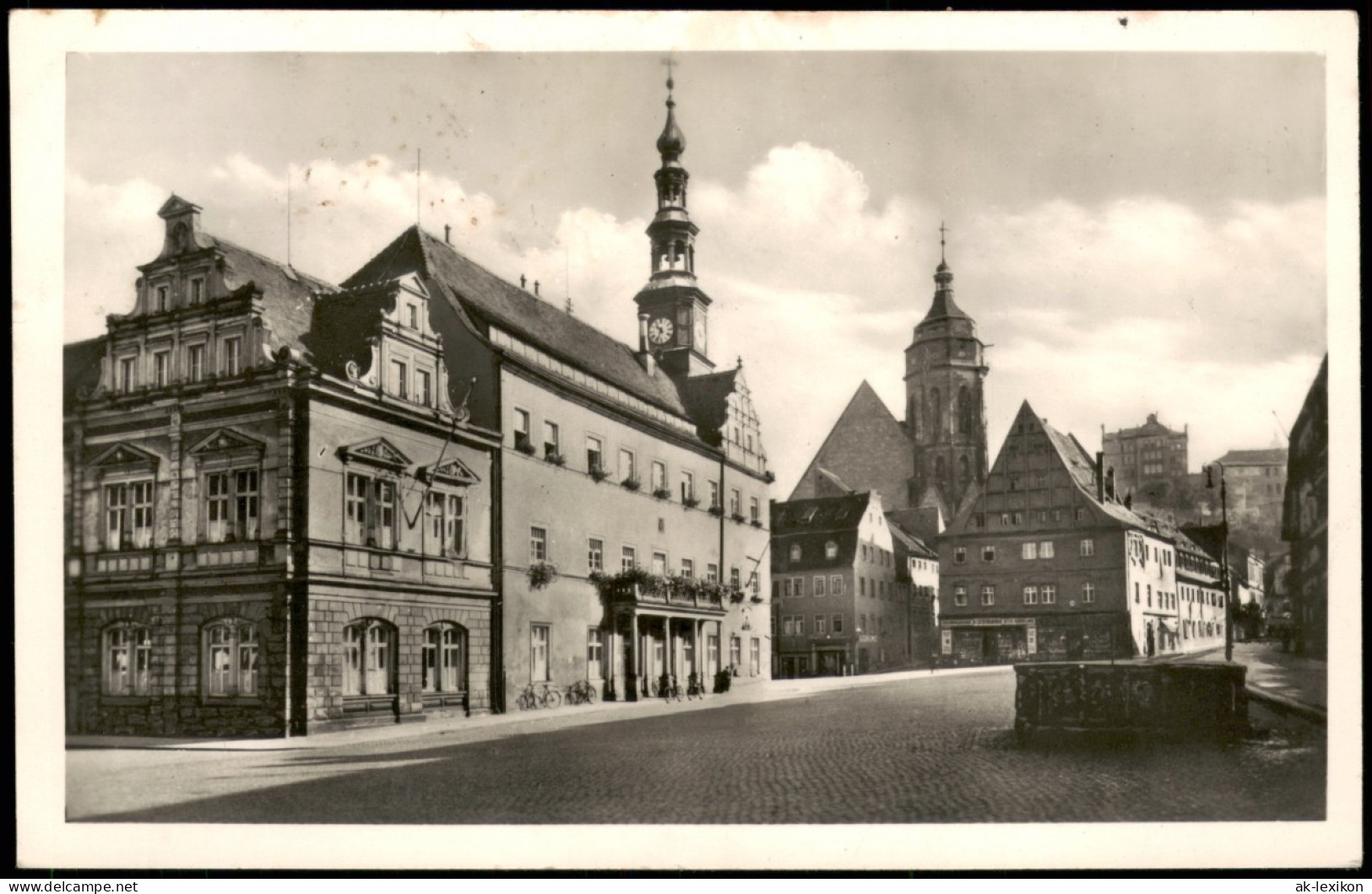 Ansichtskarte Pirna Markt 1950 - Pirna