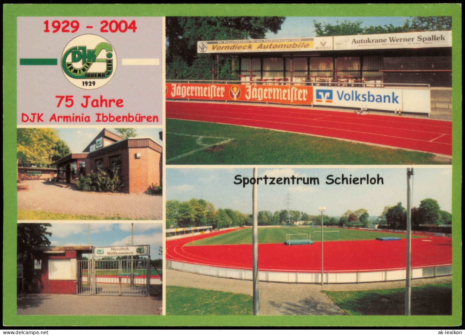 Ibbenbüren Fussball-Stadion Sportzentrum Schierloh Mehrbildkarte 2004 - Ibbenbueren