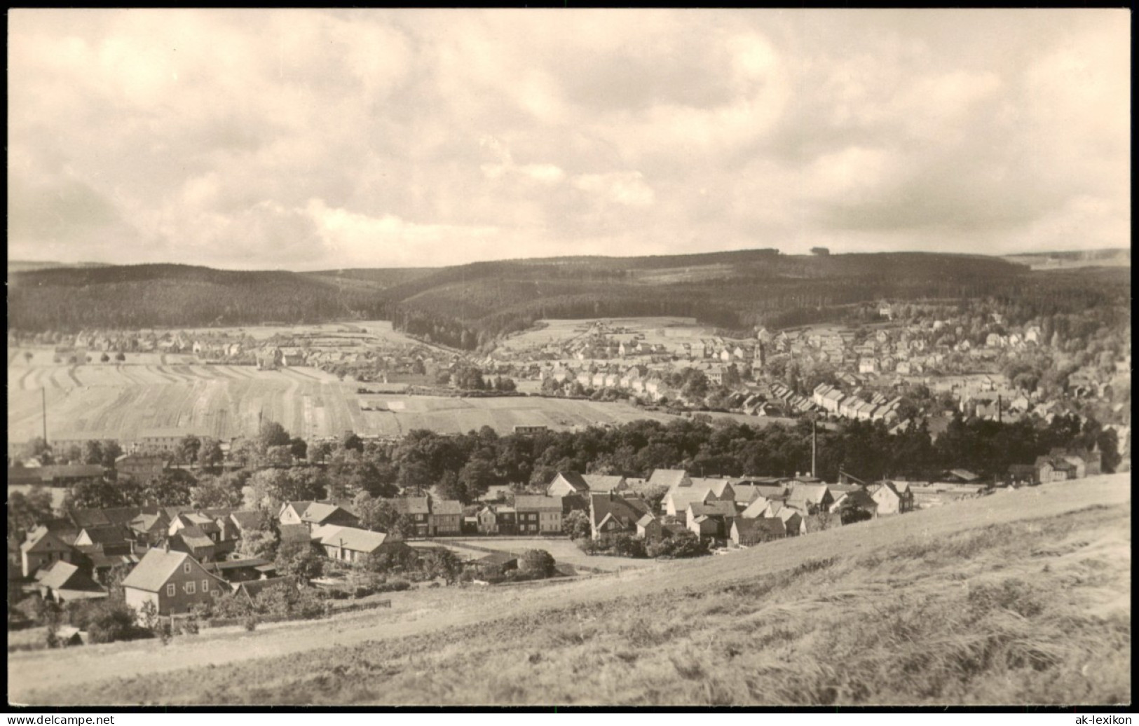 Ansichtskarte Tambach-Dietharz Panorama-Ansicht 1960 - Tambach-Dietharz