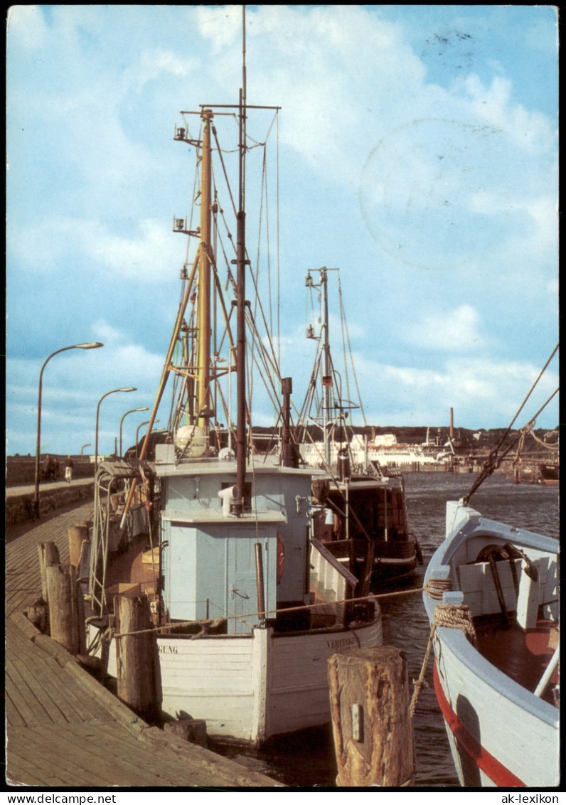 Sassnitz Saßnitz Fischereihafen Ansichtskarte Xx 1983 - Sassnitz