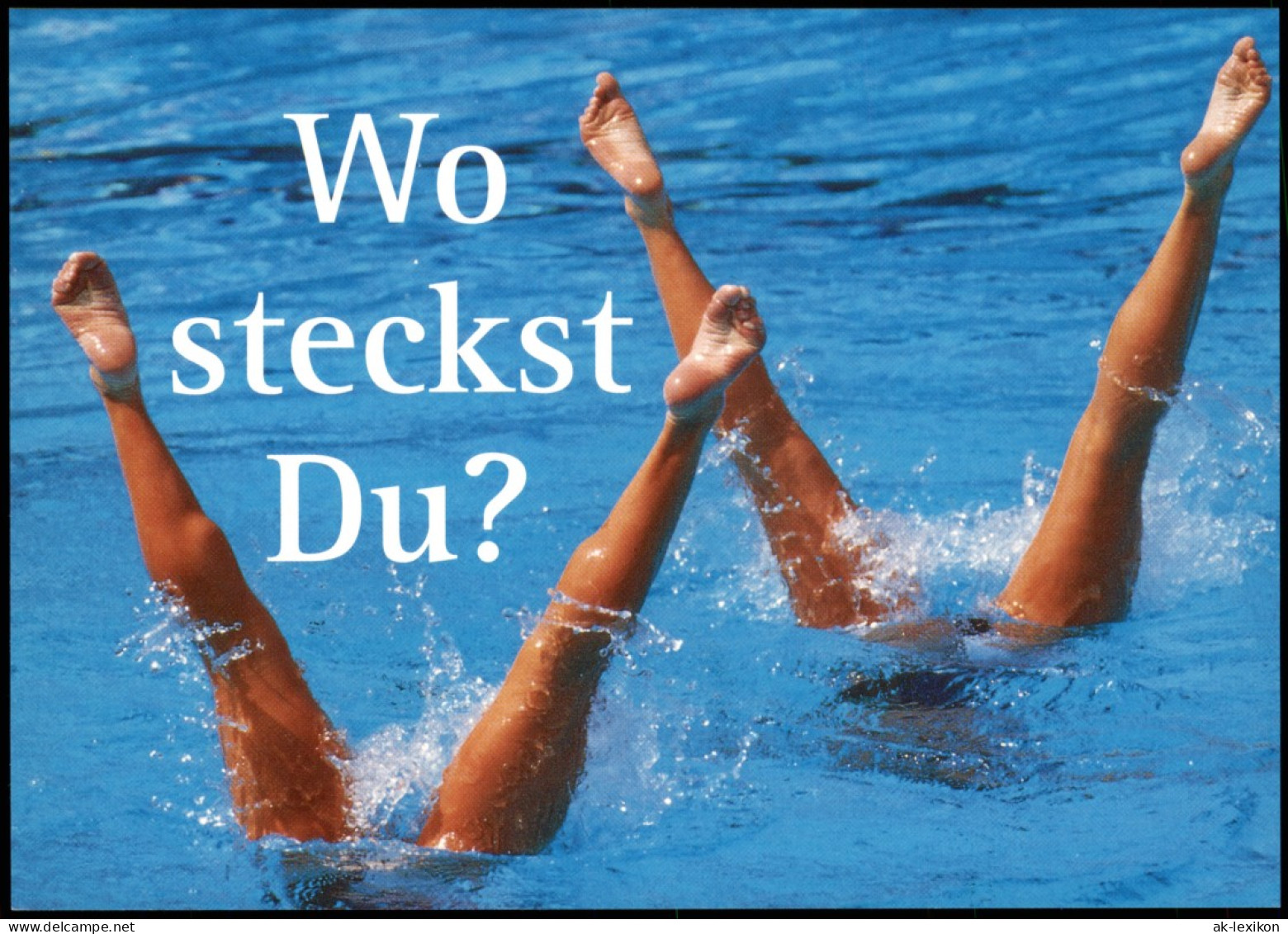 Ansichtskarte  Reklame & Werbung Deutsche Post - Wo Bist Du? 2002 - Advertising