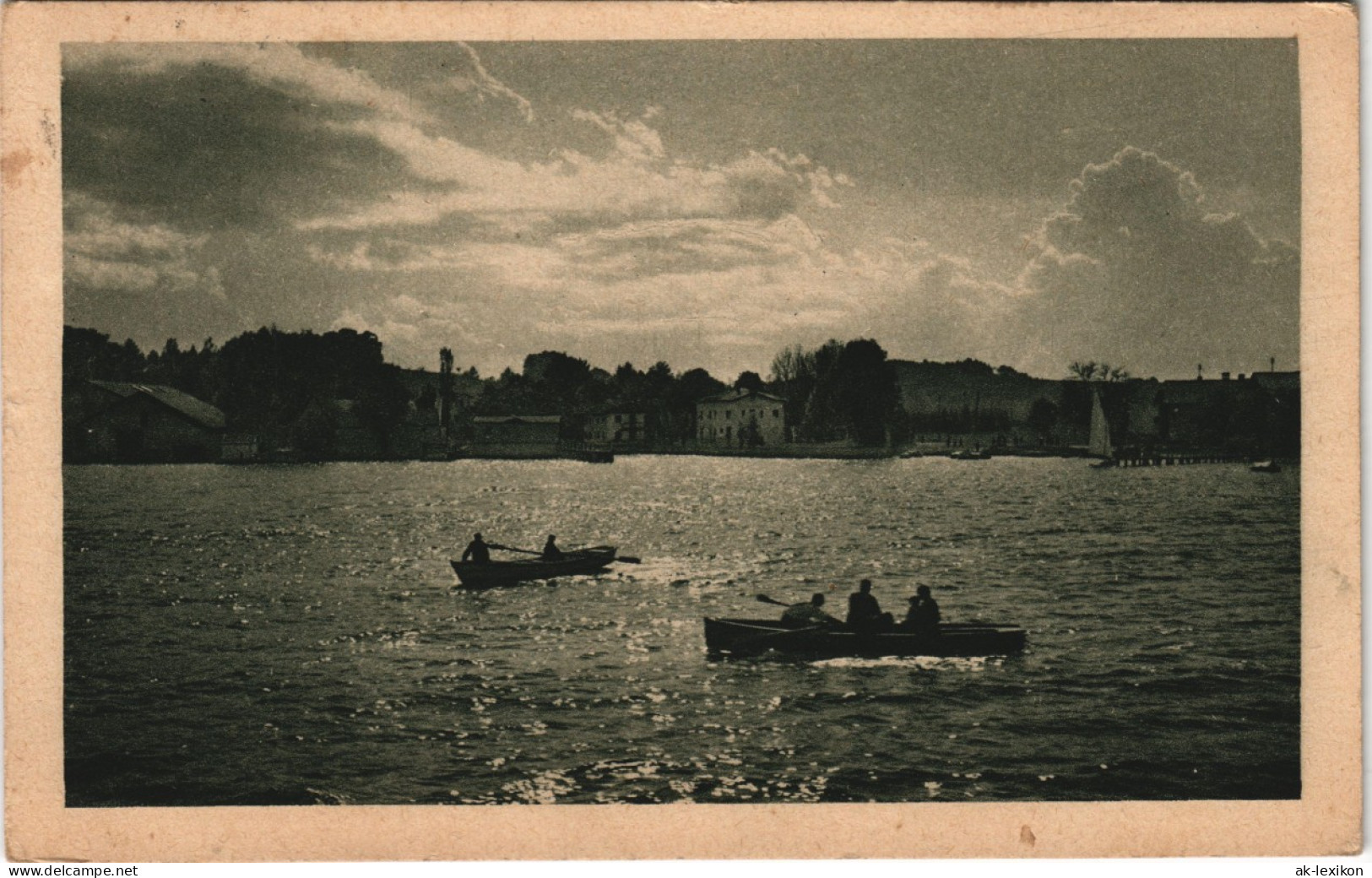 Chiemsee Stock Am Chiemsee 1941   Gelaufen Mit Stempel PRIEN (nach Wurzen) - Chiemgauer Alpen