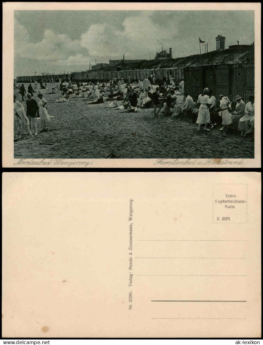 Ansichtskarte Wangerooge Meer Strand Belebt, Nordseebad 1910 - Wangerooge