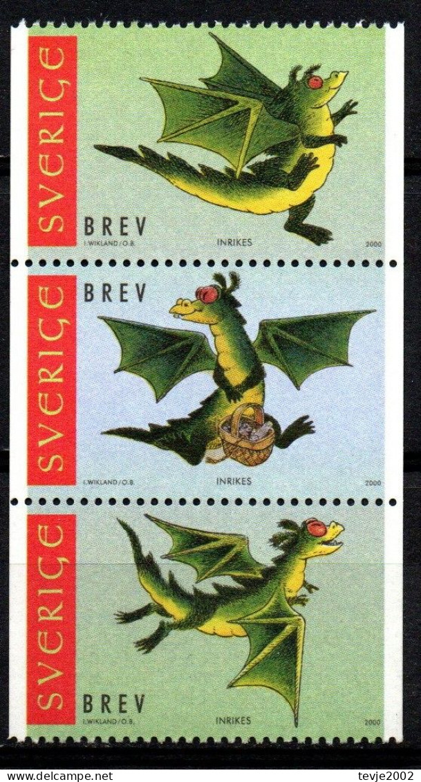 Schweden 2000 - Mi.Nr. 2154 - 2156 - Postfrisch MNH - Neufs