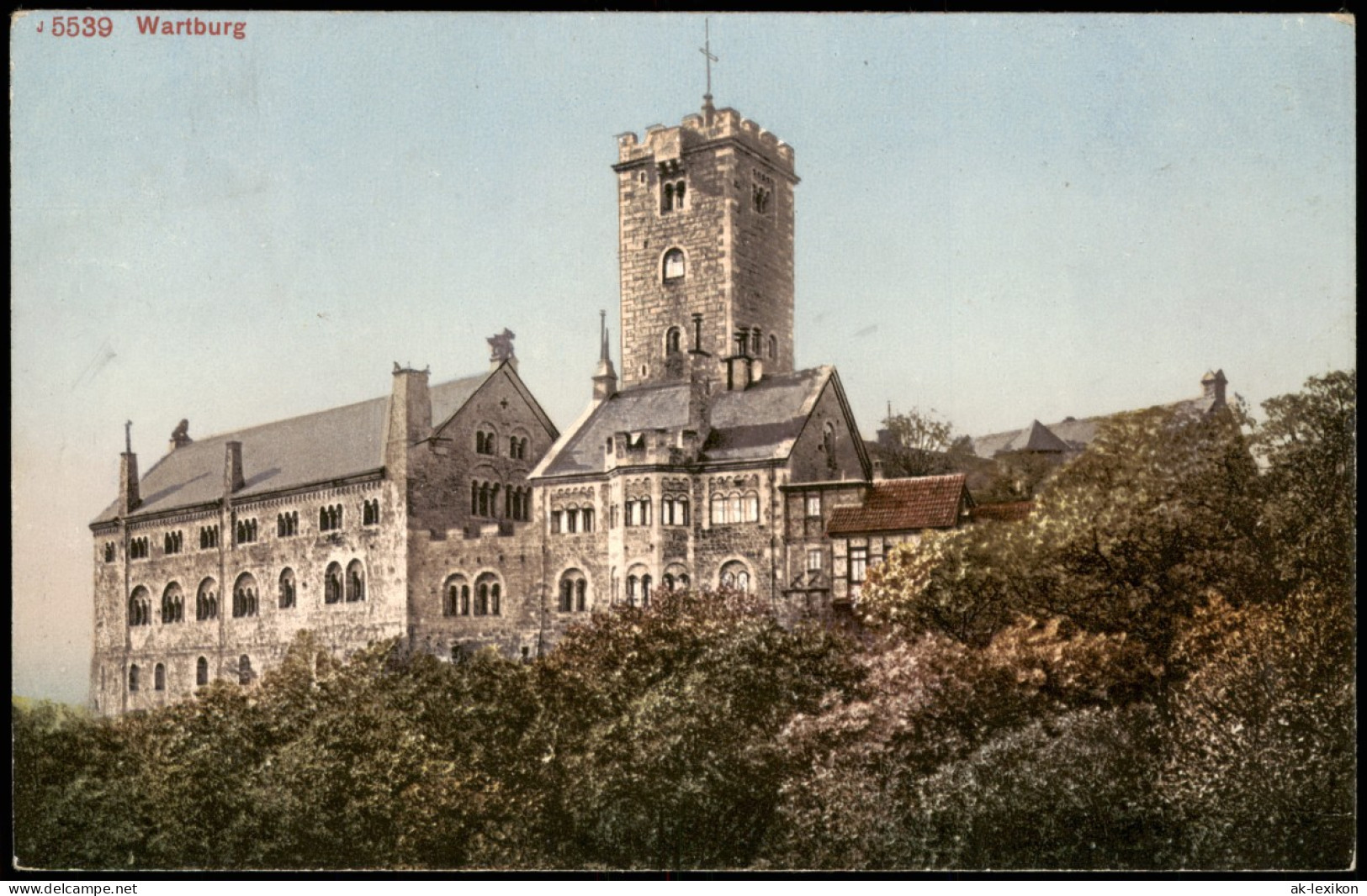 Ansichtskarte Eisenach Wartburg (Castle Building) 1910 - Eisenach