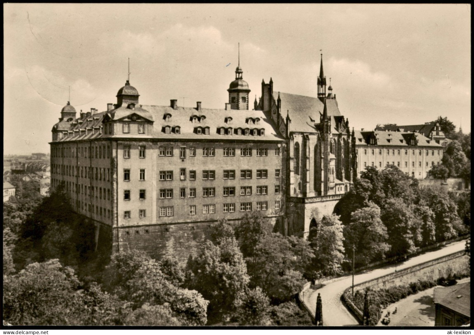 Ansichtskarte Altenburg Schloß (Castle) Zur DDR-Zeit 1962 - Altenburg