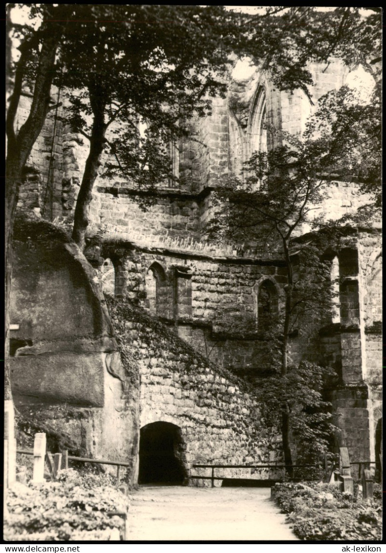 Ansichtskarte Oybin Berg Oybin Blick V. Bergfriedhof Z. Klosterkirche 1967 - Oybin