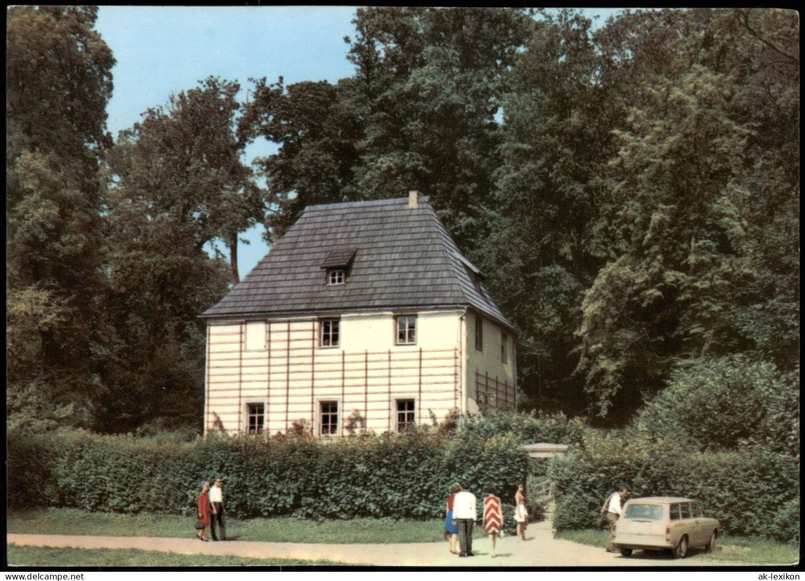 Ansichtskarte Weimar Goethes Gartenhaus 1972 - Weimar