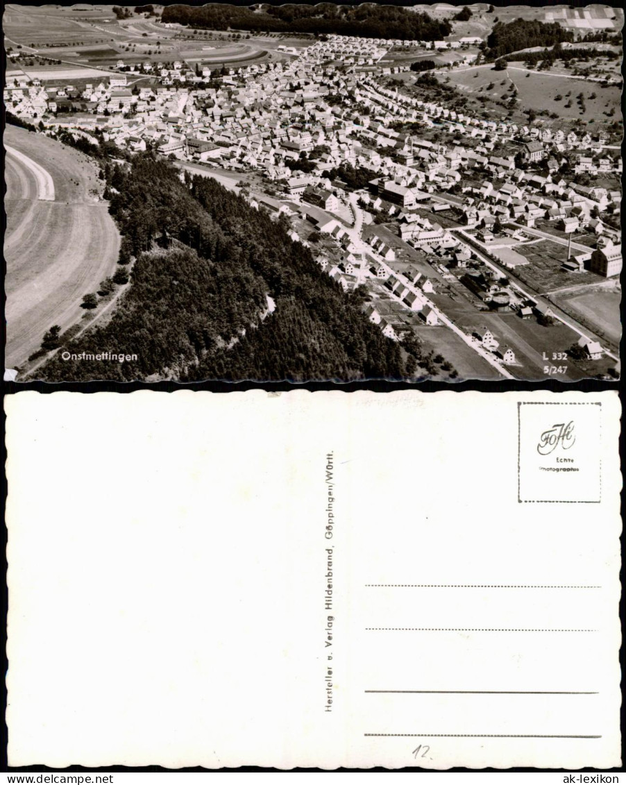 Ansichtskarte Onstmettingen-Albstadt Luftbild 1959 - Albstadt