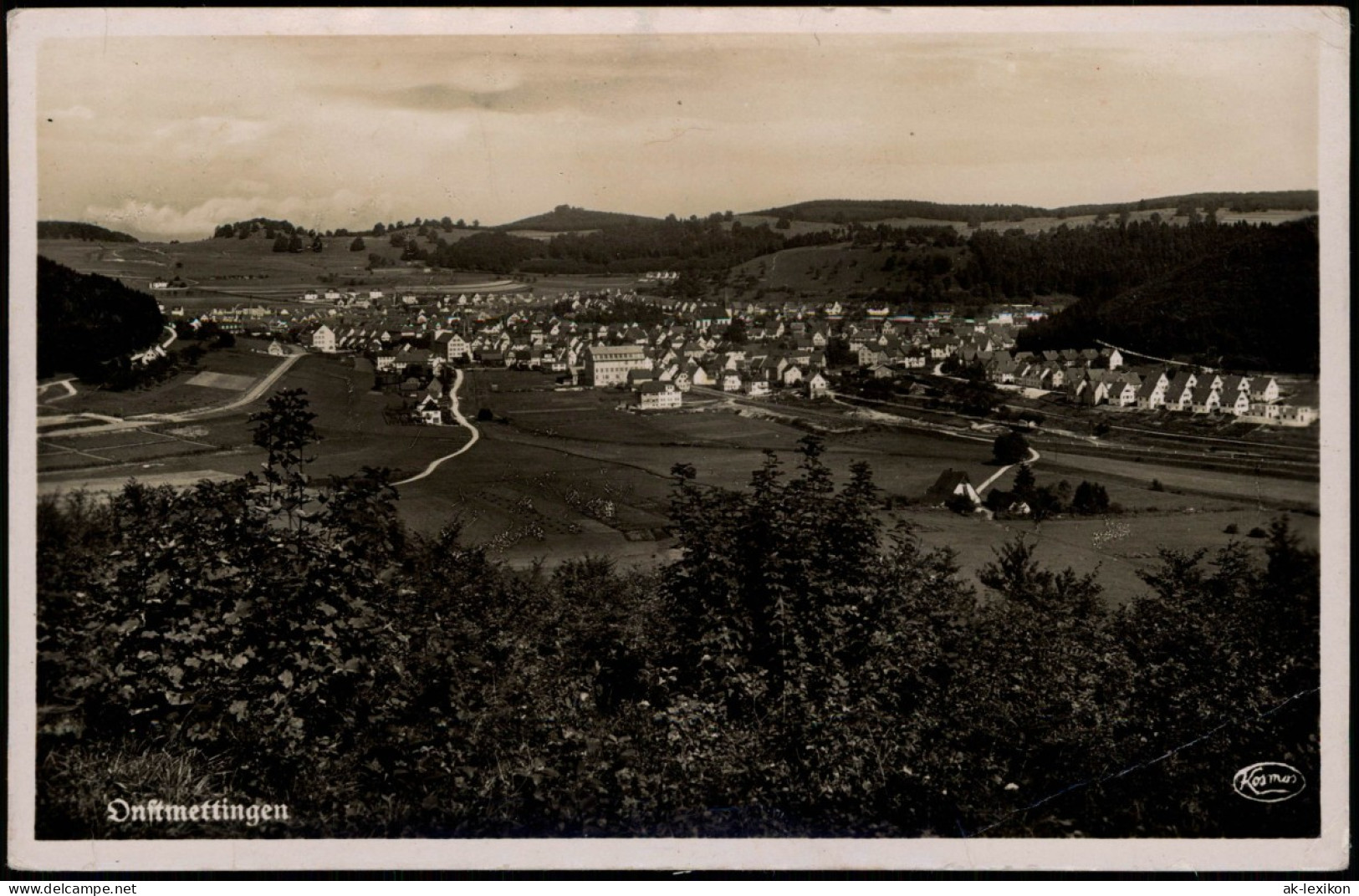 Ansichtskarte Onstmettingen-Albstadt Panorama-Ansichten 1942 - Albstadt