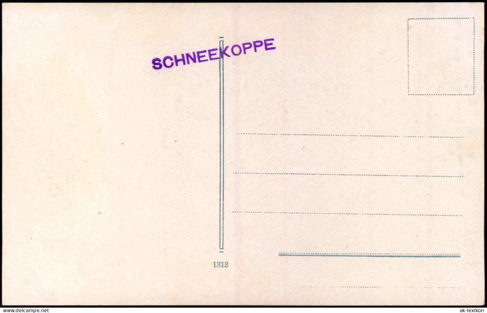 Krummhübel Karpacz Schneekoppe Sněžka Śnieżka - Künstlerkarte 1912 - Schlesien