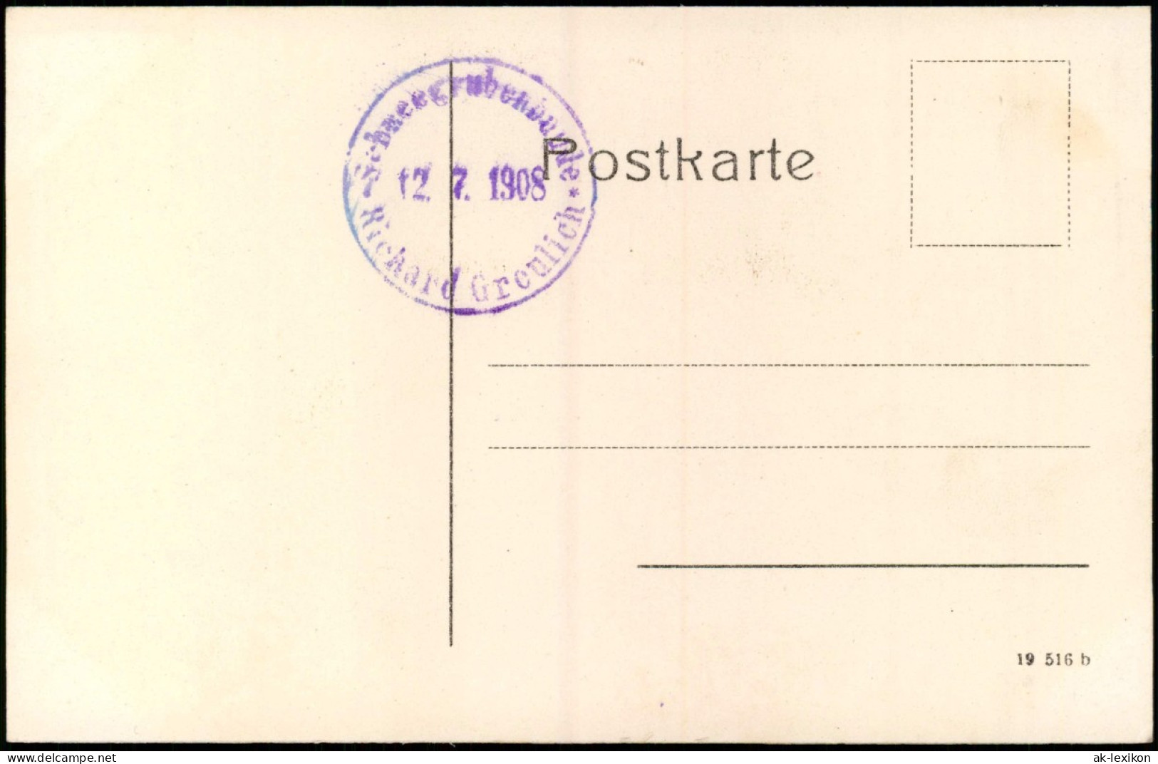 Postcard Schreiberhau Szklarska Poręba Schneegrubenbaude, Wanderer 1912 - Schlesien