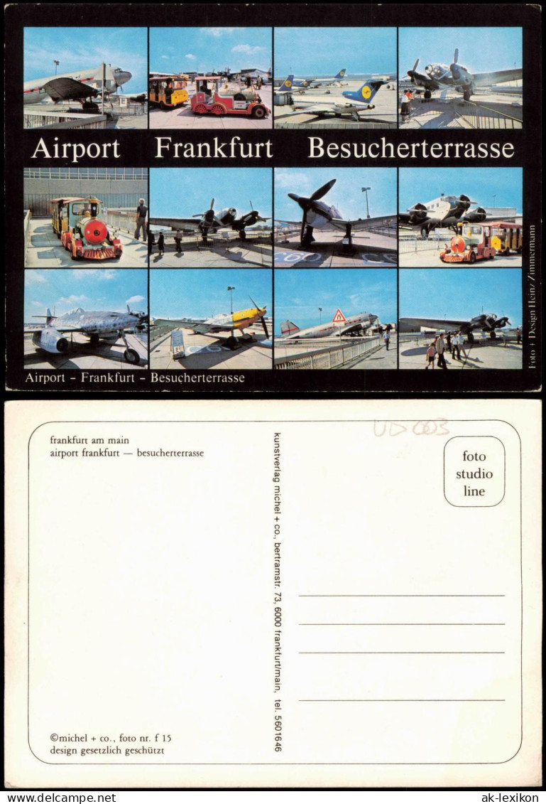 Flughafen-Frankfurt Am Main Airport - Frankfurt - Besucherterrasse 1988 - Frankfurt A. Main